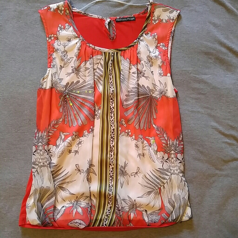 Sleeveless top